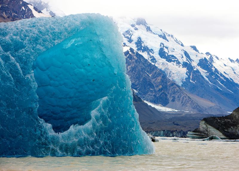 Glacier cruise, Mount Cook National Park