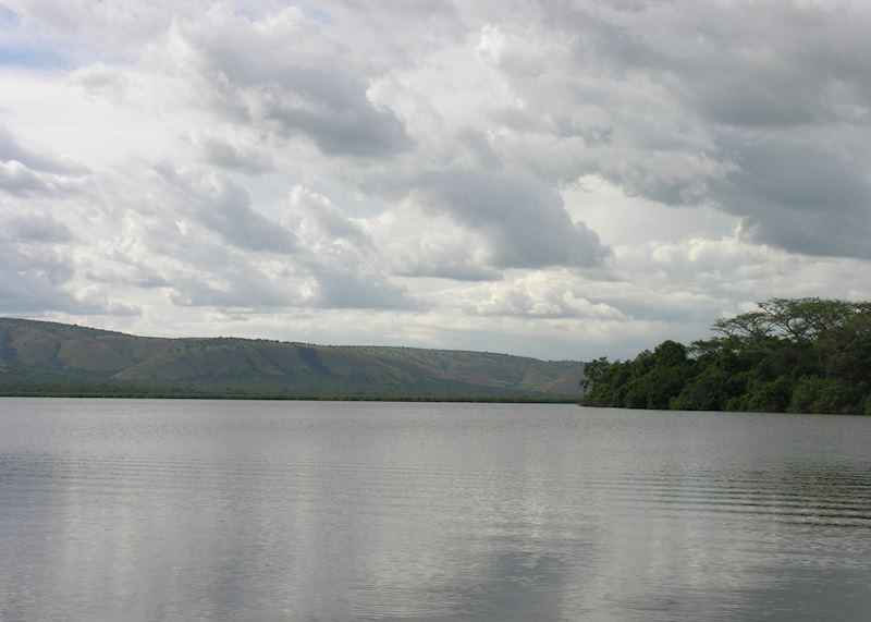 View from a boat trip on Lake Mburo