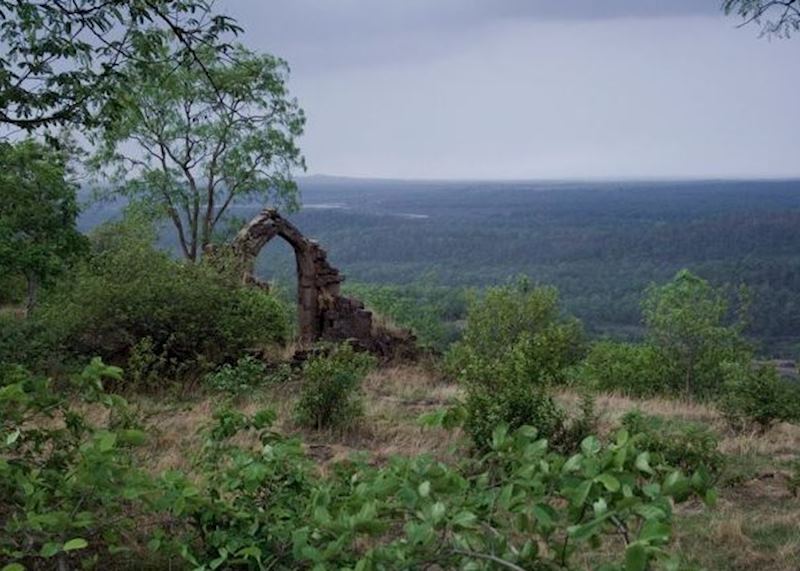 View from one of the Jhin Jhin hills at Satpura