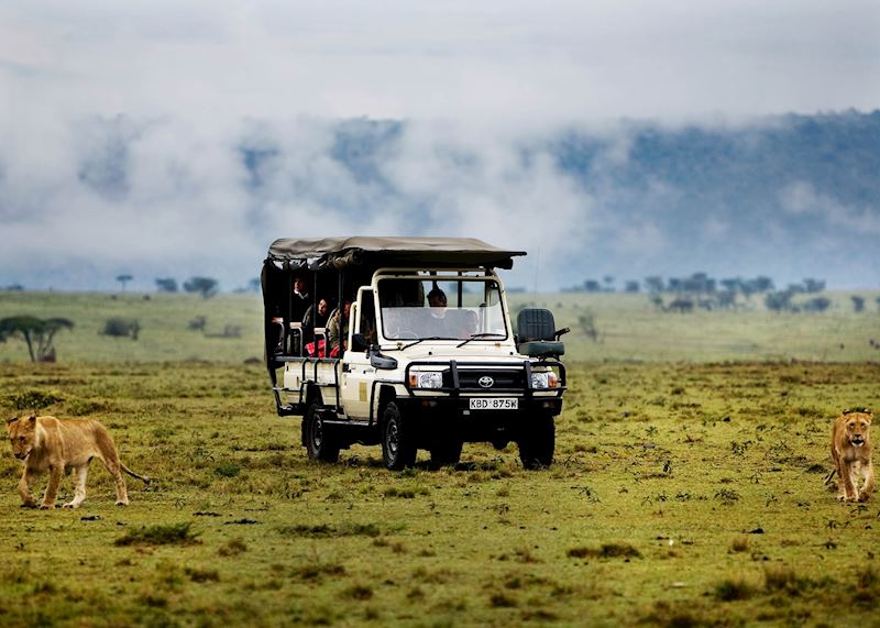 Game drive from Karen Blixen Camp