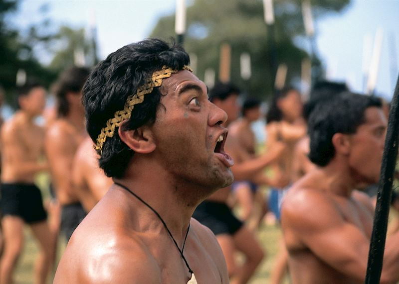 Maori warrior, Rotorua