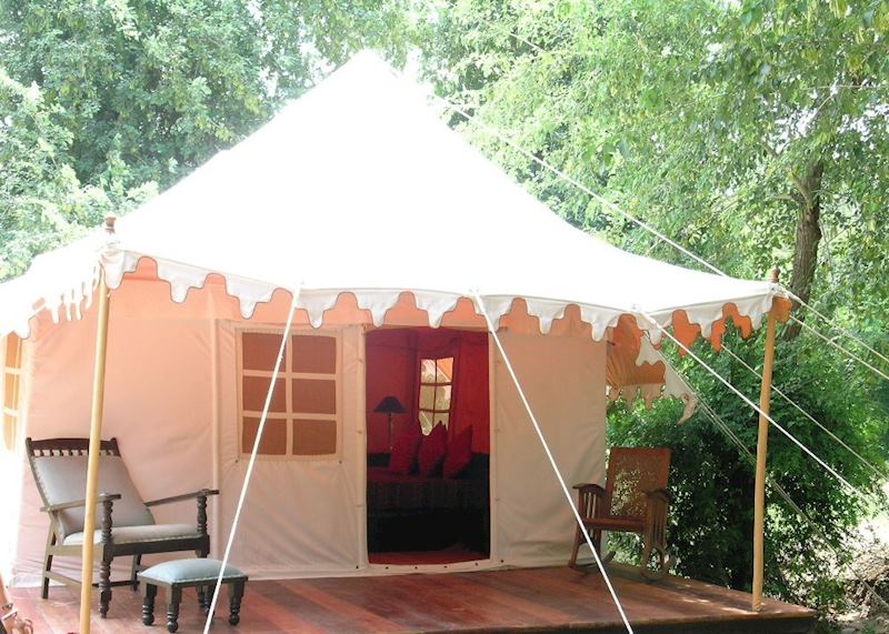 Tent at Khem Vilas