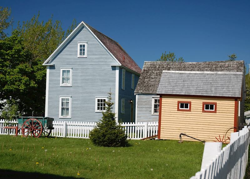 Historic buildings at Trinity Bay, Newfoundland