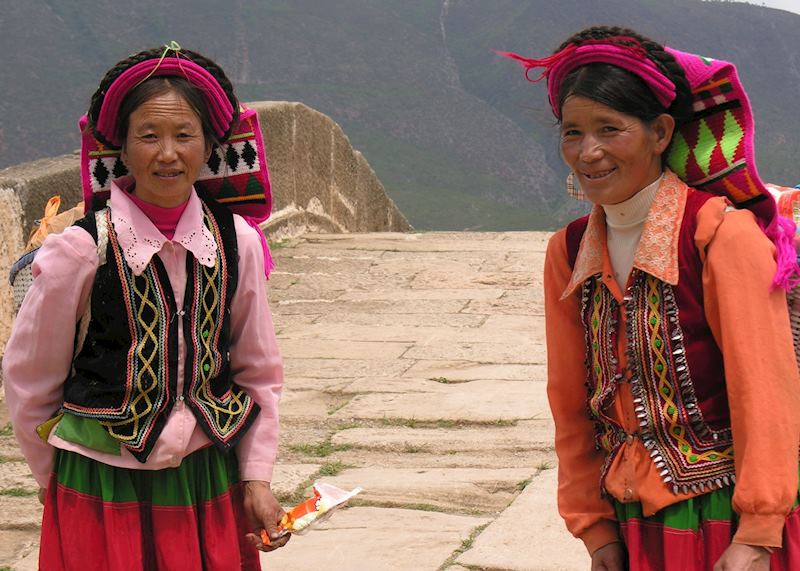 Local Pumi ladies, Shaxi