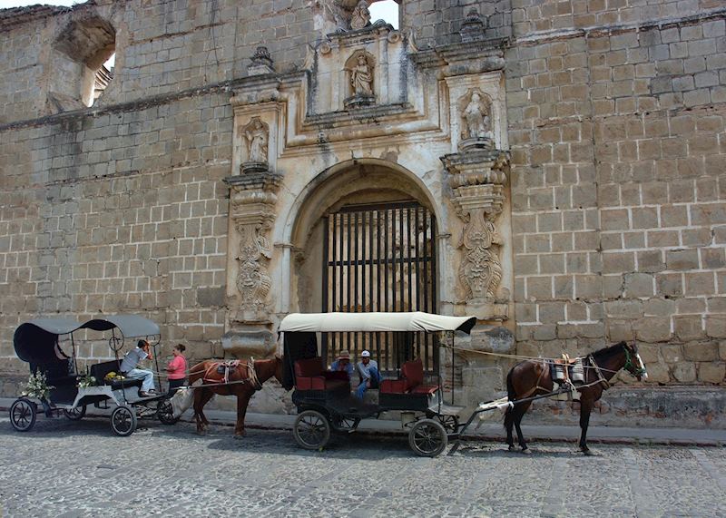 The cathedral, Antigua, Guatemala