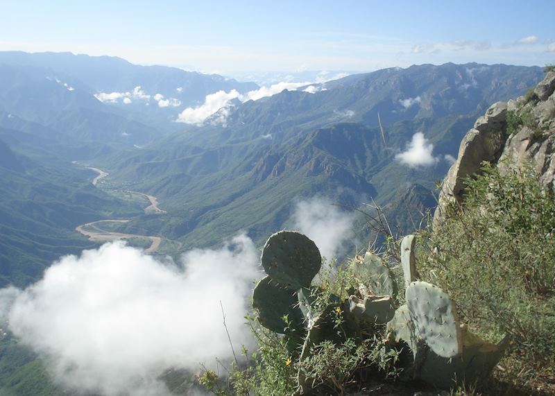 Urique Canyon view point
