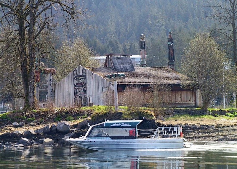 Native culture near Wrangell