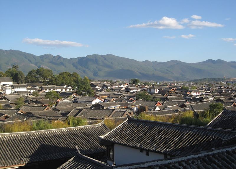 Rooftops of Lijiang Old Town