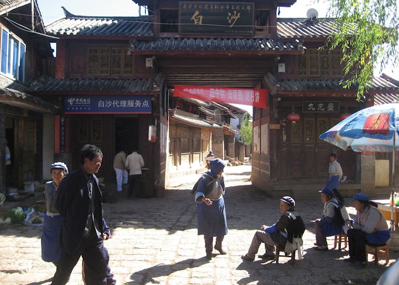 Baisha village, near Jade Dragon Mountain