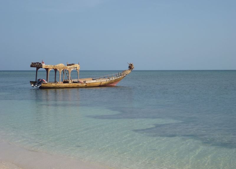 Tugu boat, Sire Beach, Indonesia