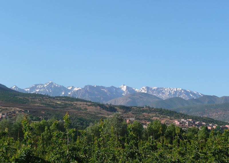 The High Atlas Mountains