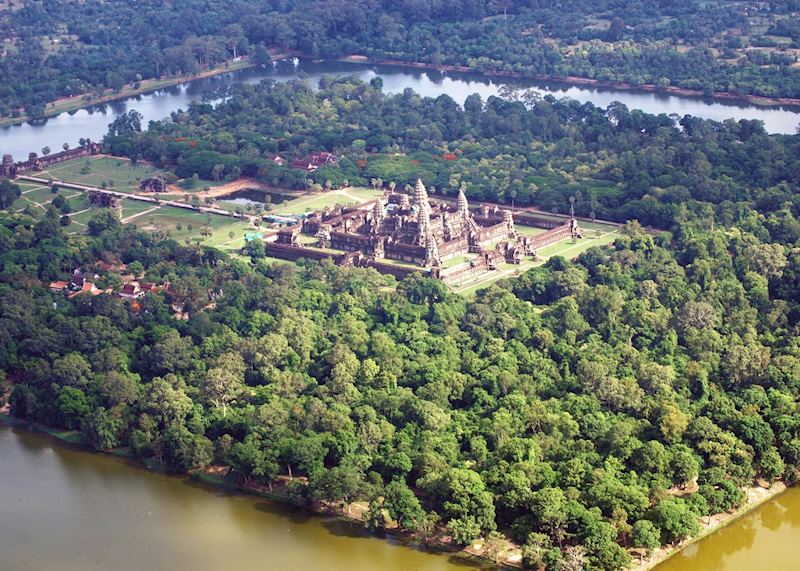 Angkor Wat from above