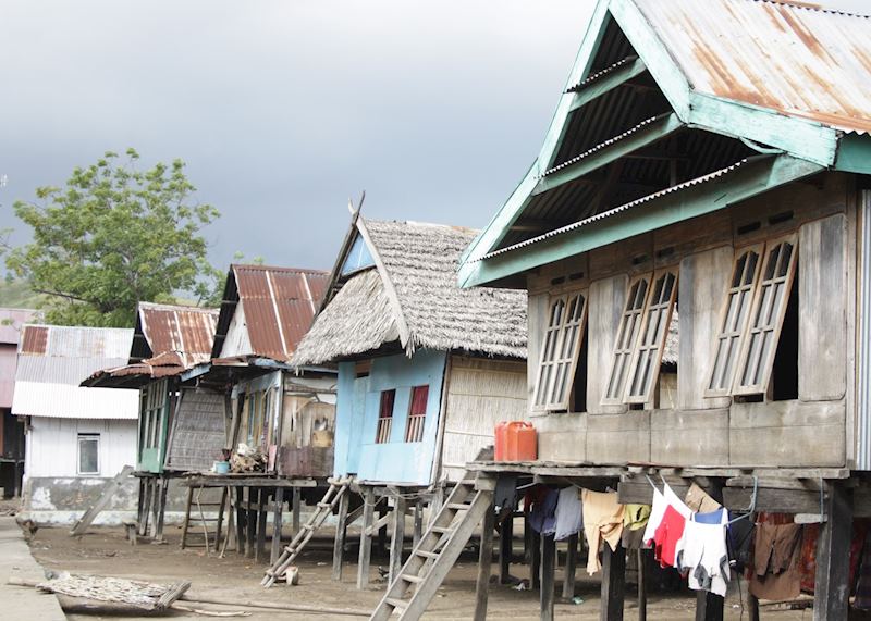 Muslim fishing village near Labuan Bajo, Indonesia