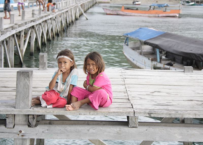 Muslim fishing village near Labuan Bajo, Indonesia