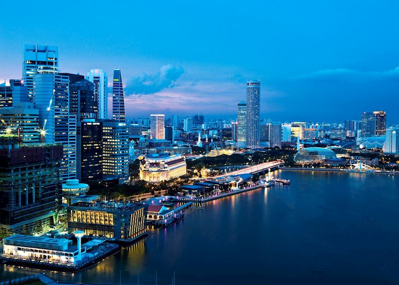 One Fullerton area, Singapore