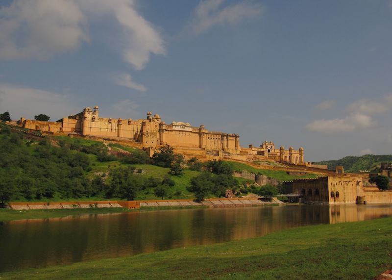 Amber Fort in monsoon season, Jaipur