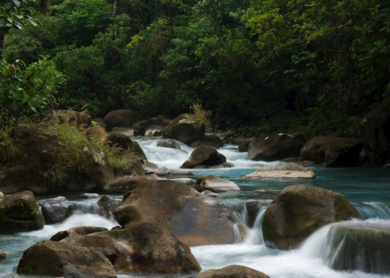 Rio Celeste, Tenorio Region, Costa Rica