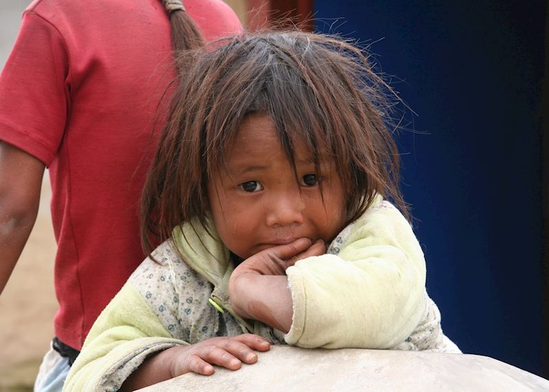 Young Gurung girl, Annapurna foothills