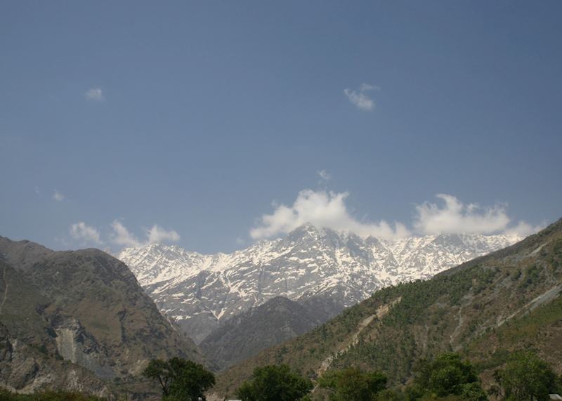 Dhauladhar Mountains as seen from Dharamshala