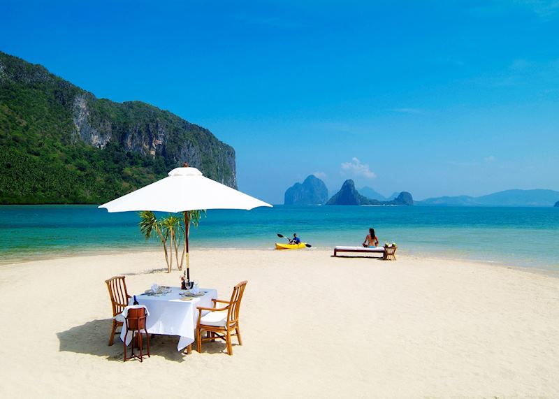 Tropical islands in El Nido, Philippines