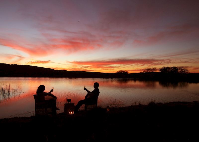 Sundowners from Bushman's Kloof