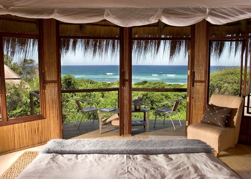 View from your room at Thonga Beach Lodge