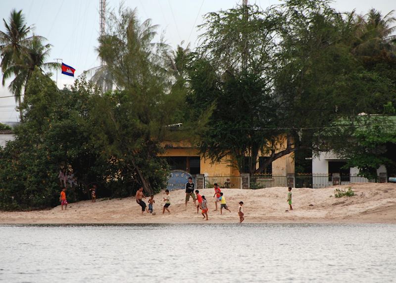 Riverside fun, Kampot, Cambodia
