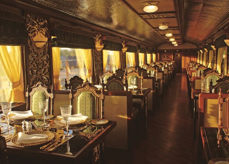 Mayur Mahal Dining Carriage, The Maharajas' Express Train