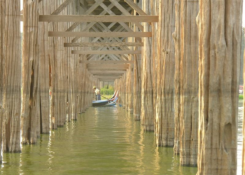 U Bein bridge, Amarapura
