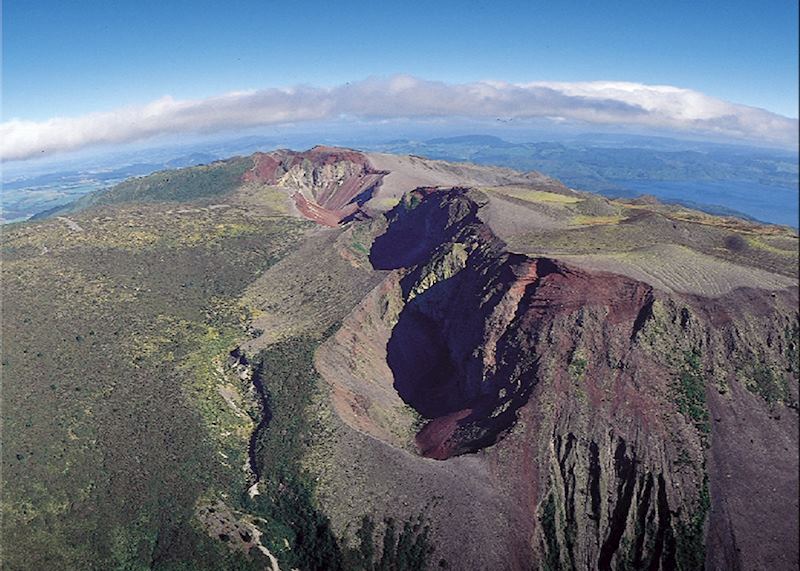 Mount Tarawera crater, Rotorua