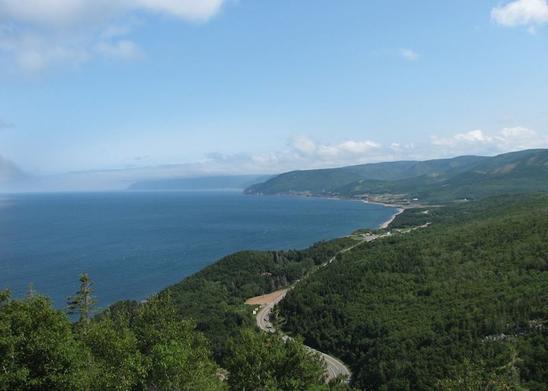 The Cape Breton Trail at Ingonish, Nova Scotia