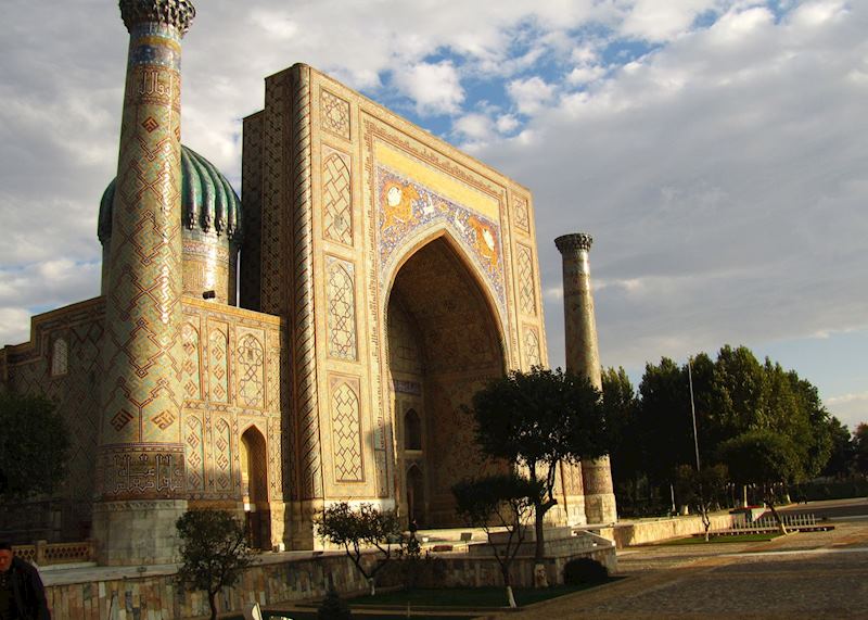 Sherdor Madrassah, Registan Square, Samarkand, Uzbekistan