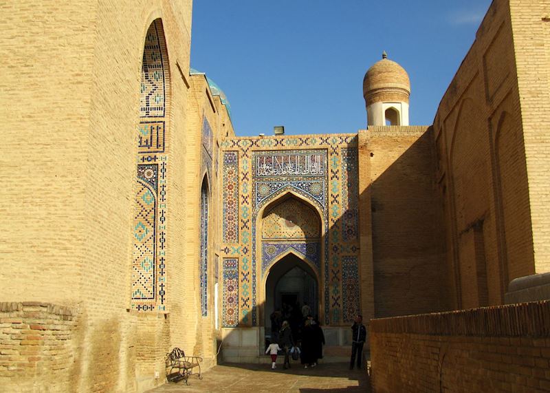 Shakhizinda Necropolis, Samarkand, Uzbekistan