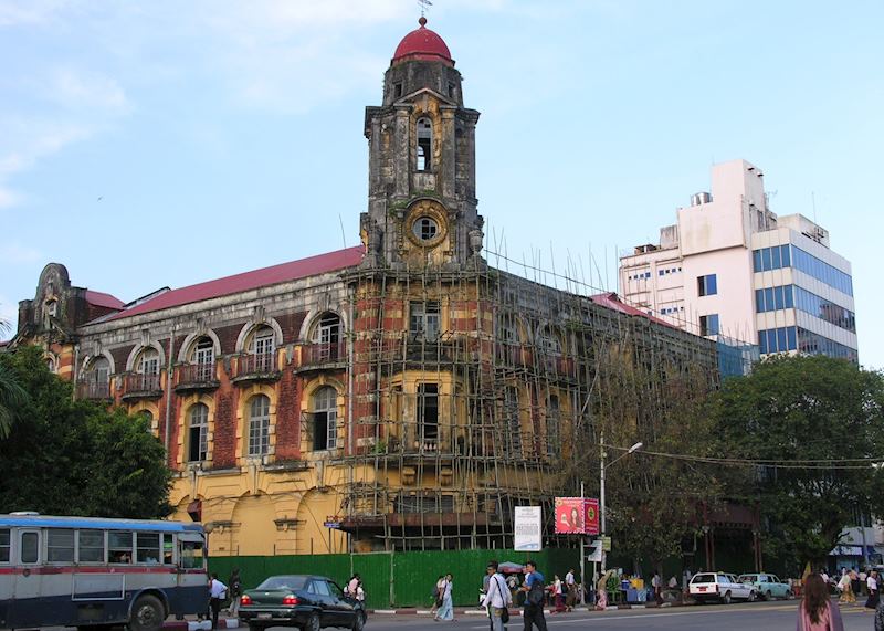 Colonial architecture in Yangon