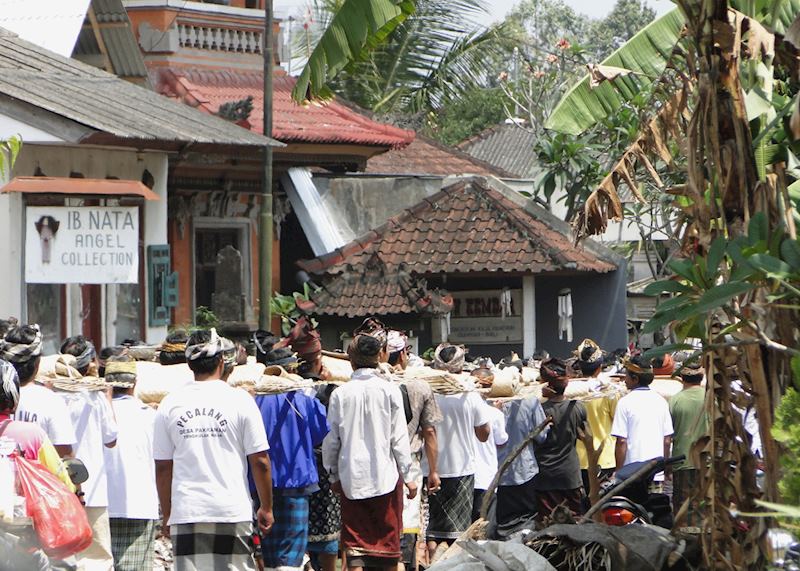 Mass Cremation Procession