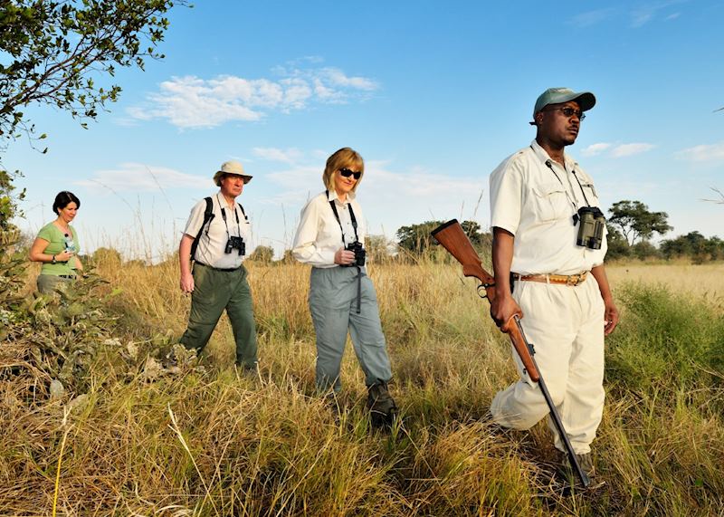 Footsteps across the Delta. Walking Safari