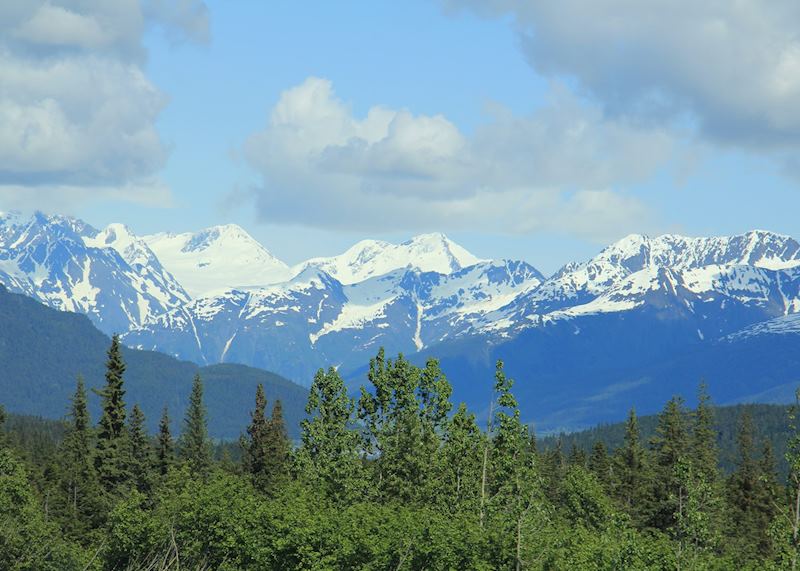Scenery along the Seward Highway