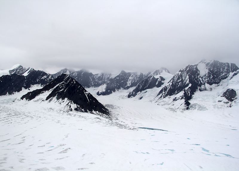 Glacier landing, Talkeetna