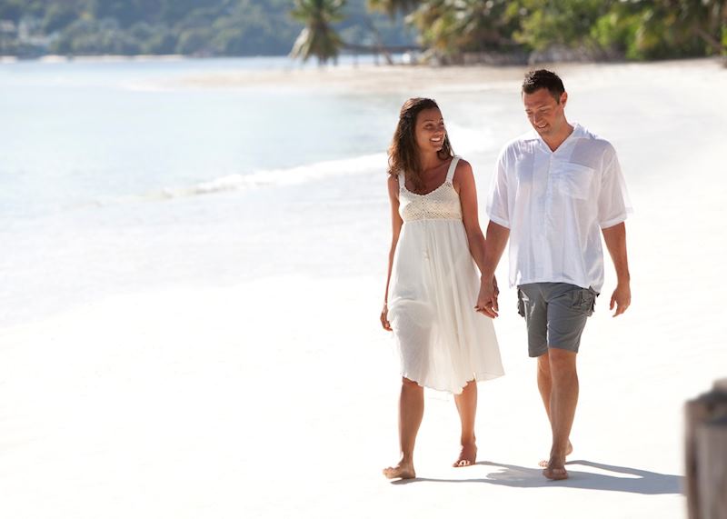 Walks on the beach at Paradise Sun