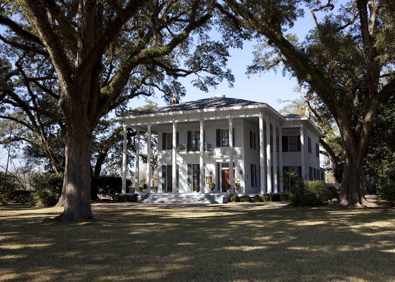 The Bragg-Mitchell Mansion near Mobile