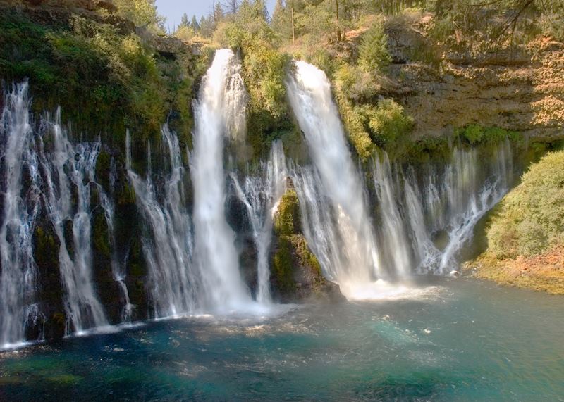 Burney Falls near Mount Shasta
