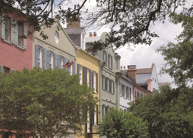 Rainbow Row, Charleston
