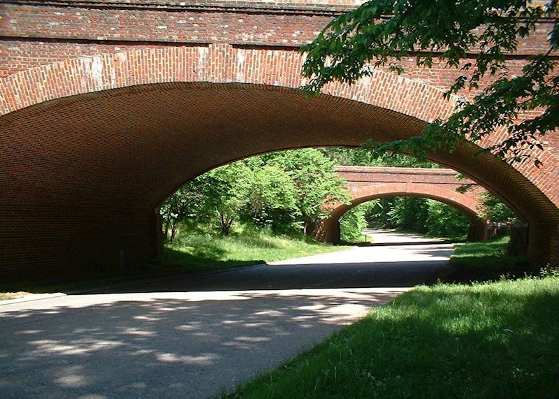 The Colonial Parkway near Williamsburg