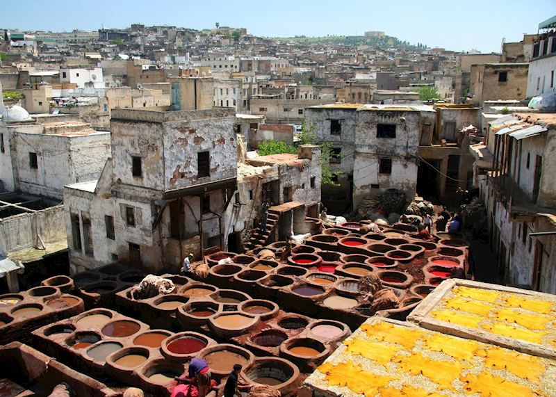 Tanneries, Fez, Morocco