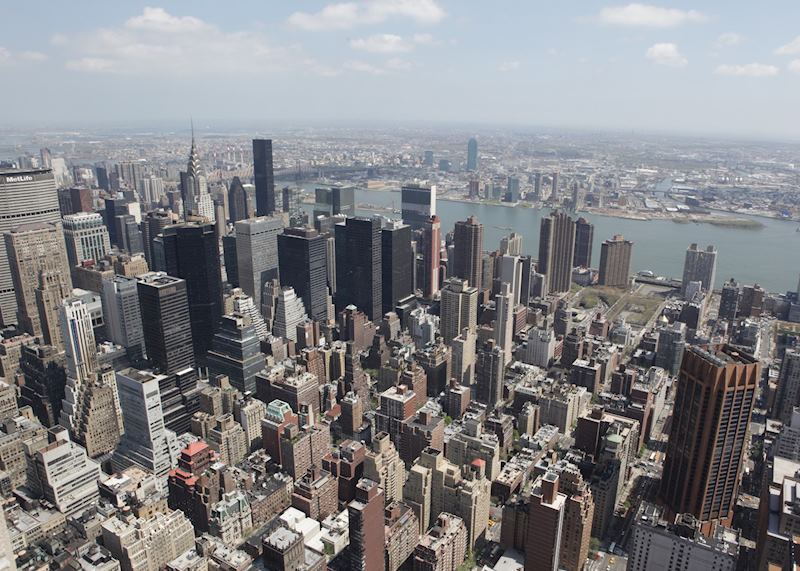 View from the Empire State Building, New York