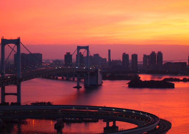 Tokyo sunset