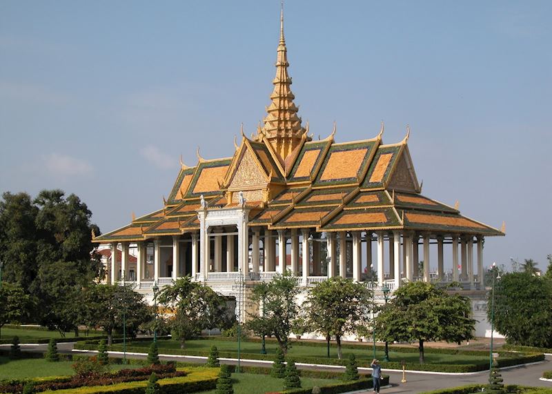 Chan Chaya Pavilion in the grounds of the Royal Palace, Phnom Penh