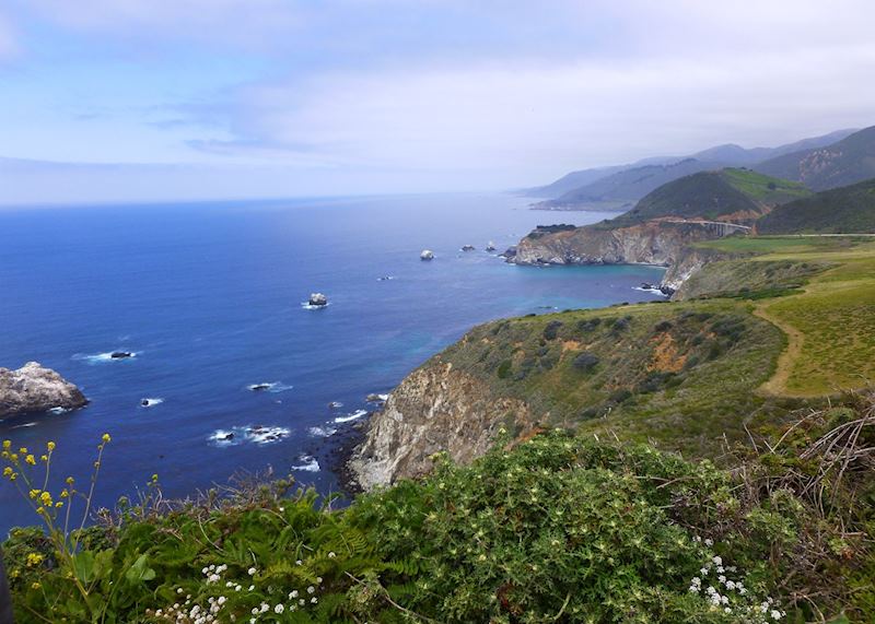 Highway 1, near Monterey Bay, California
