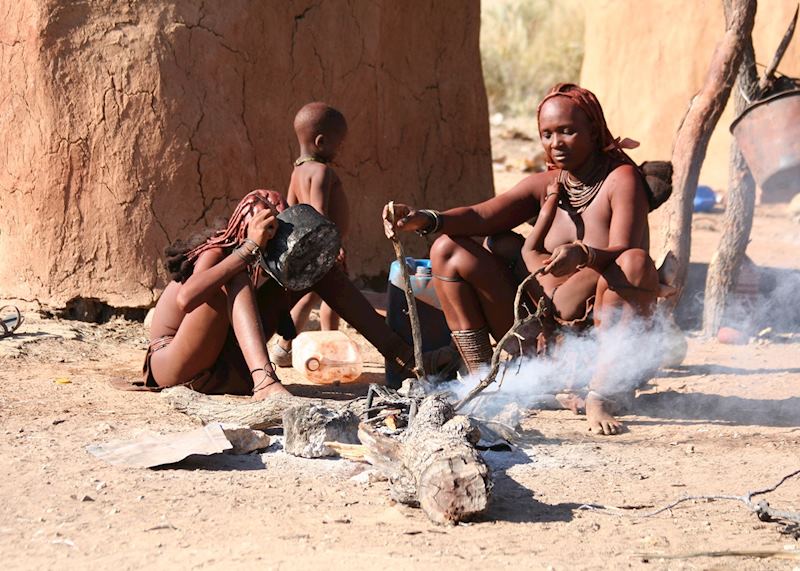 Himba excursion from Gelbingen Lodge, Damaraland