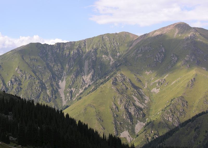 Along Almaty Lake